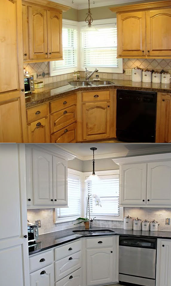 cabinet painting instead of replacement